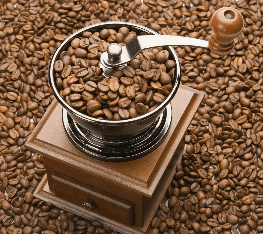 molinillo de cafe antiguo moledor de cafe manual molino de grano de cafe  clasico